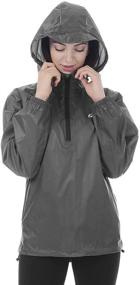 img 3 attached to EZRUN Waterproof Windbreaker Lightweight Packable Women's Clothing for Coats, Jackets & Vests