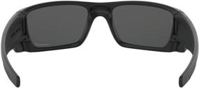 img 1 attached to Мужские прямоугольные солнечные очки Oakley с поляризованным иридиевым покрытием - аксессуары для солнцезащитных очков и очков.