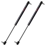 🔧 high-quality pamagoo gas struts - set of 2 | 12 inch c16-11028 c1611028 | strong 40 lbs support | ideal for camper shell, side window, truck tool box logo