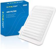 🔍 philtop engine air filter ca10190 replacement, compatible with corolla, yaris, matrix, xd, vibe - pack of 1 logo