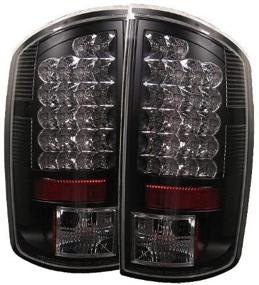img 4 attached to Черные светодиодные задние фонари для Spyder Dodge Ram 1500 02-06, Ram 2500 02-05 и Ram 3500 02-05