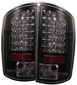 img 1 attached to Черные светодиодные задние фонари для Spyder Dodge Ram 1500 02-06, Ram 2500 02-05 и Ram 3500 02-05