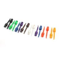 highly visible 8 pairs of colorful electrical testing hook clip grabbers for multimeters by uxcell logo