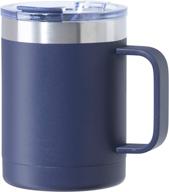 thermomug stainless insulated camping midnight logo