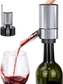 img 4 attached to 🍷 Enhance your Wine Experience with the Electric Wine Aerator Pourer and Dispenser Pump