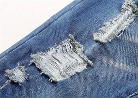 img 1 attached to Betusline Little Girls Ripped Trousers Boys' Clothing and Jeans