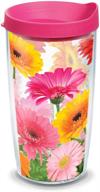 🌼 tervis 1076394 gerbera daisies tumbler: vibrant floral design for refreshing drinks логотип