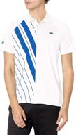 👕 lacoste sleeve djokovic striped xx large men's clothing and shirts: stylish comfort for big & tall men logo