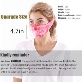 img 3 attached to 🌈 Stylish 6 PCS Tie Dye Boho Headbands for Women - Non Slip Sweat Bands for Yoga, Running, and Sports