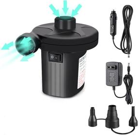 img 4 attached to 🔌 Efficient DOTSOG Electric Air Pump: Portable Quick-Fill Air Pump for Inflatables - Pool Floats, Mattresses, Couches & More!