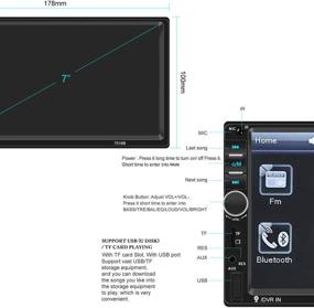 img 3 attached to Double Stereo Bluetooth Support Control