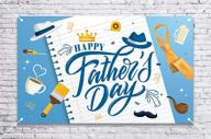 happy fathers day banner decorations logo
