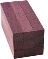 🔮 exceptional quality: 9-pack of purpleheart pen blanks for crafting and woodworking logo