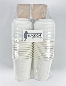 img 1 attached to Black Cat Avenue Disposable Cappuccino Household Supplies