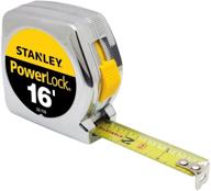 📏 stanley 33-116 16ft powerlock tape measure – test, measure, and inspect логотип