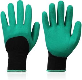 img 4 attached to Work Gloves Durable Breathable Gardening