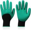work gloves durable breathable gardening logo