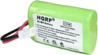 hqrp sportdog 400 & 800 series receiver sdt00-11907 kinetic mh120aaal4gc dc-17 battery replacement, rayovac hhd10021 logo