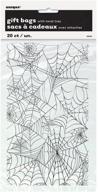 spider halloween cellophane bags 20ct logo