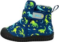 👞 jan jul boys' toddler shoes - heather boots logo