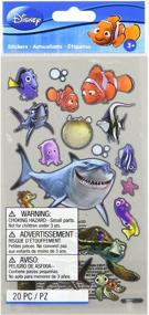 img 1 attached to Colorful Disney/Pixar Finding Nemo Sticker (53-00015) - Add Life to Everyday Items!