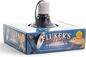 img 2 attached to 💡 Enhanced Lighting Solution: Fluker's Repta-Clamp Lamp 8.5-Inch Ceramic with Dimmable Switch