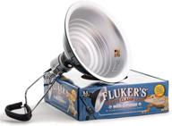 💡 enhanced lighting solution: fluker's repta-clamp lamp 8.5-inch ceramic with dimmable switch logo