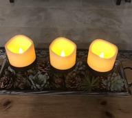 flameless candles flickering operated weddings logo
