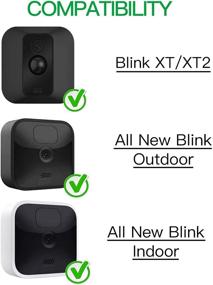 img 3 attached to 🔌 Weatherproof Power Adapter for Blink XT / XT2 & All-New Blink Outdoor Indoor Camera - White