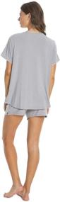 img 1 attached to Barefoot Dreams Womens Jersey Sleepwear