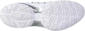 img 1 attached to PUMA Axelion Sneaker: Stylish White Silver Men's Shoes for the Fashion-Forward