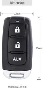 img 3 attached to 🔒 EASYGUARD CL13-RT0107 Keyless Entry Central Door Locking System with 4 Actuators (1 Master, 3 Slaves) - DC12V