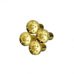 img 2 attached to 💎 Premium Upgrade: Strike Industries 1911 Torx Grip Screws with True 24k Gold Coating (4 pcs)