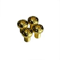 💎 premium upgrade: strike industries 1911 torx grip screws with true 24k gold coating (4 pcs) logo