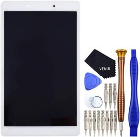 img 4 attached to 📱 High-Quality T290 LCD Display Touch Digitizer Glass Screen Replacement for Samsung Galaxy Tab A 8.0 2019 - White (No Frame)