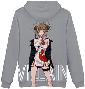 img 2 attached to 👹 Boku No Hero-Academy Himiko Toga Hooded Sweatshirt with Long Sleeves