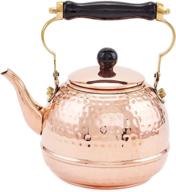 2 quart copper old dutch tea kettle logo