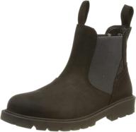 geox chelsea boots ankle black boys' shoes logo