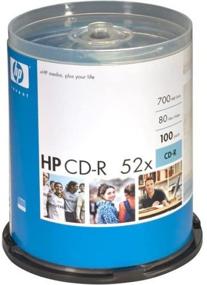 img 4 attached to 💿 HP 52x 700mb CDR 100 Pack Spindle - Высокоскоростные CD-R для хранения данных