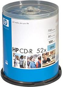 img 2 attached to 💿 HP 52x 700mb CDR 100 Pack Spindle - Высокоскоростные CD-R для хранения данных