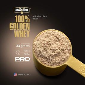 img 2 attached to Макслер Золотой протеин сывороточный - высококачественная смесь протеина на 100% с содержанием 25 г.