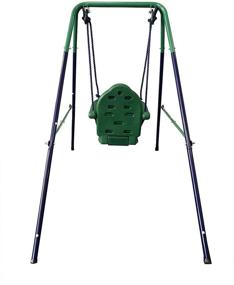 img 4 attached to ALEKO BSW02 Toddler Indoor/Outdoor Swing Set: Fun for All Ages
