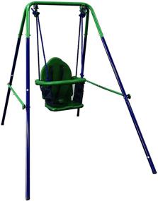 img 2 attached to ALEKO BSW02 Toddler Indoor/Outdoor Swing Set: Fun for All Ages