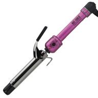 🔥 hot tools professional pink titanium curling iron/wand, 1 inch: salon-grade styling tool for perfect curls! logo