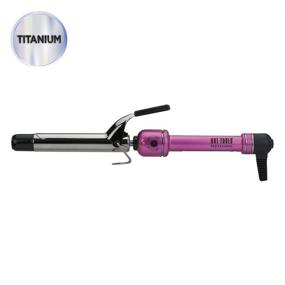 img 3 attached to 🔥 HOT TOOLS Professional Pink Titanium Curling Iron/Wand, 1 Inch: Salon-Grade Styling Tool for Perfect Curls!