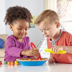 img 2 attached to Learning Resources Super Sorting Pie: 68-Piece Fine Motor Toy for Counting, Color Recognition, Pretend Play, and Educational Fun. Ideal for Toddlers (Ages 3+)