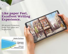 img 2 attached to Dadanism Protector Samsung Paperfeel Anti Glare