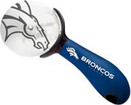 🏈 denver broncos sports vault nfl pizza cutter: slice your game day pizza with team spirit logo