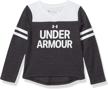 under armour little girls sleeve logo