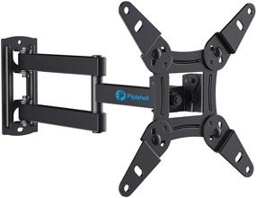 img 4 attached to TV Monitor Wall Mount Bracket | Full Motion Articulating Arms | Swivel, Tilt, Extend, Rotate | 13-42 Inch LED LCD Flat Curved Screens | Max VESA 200x200mm up to 44lbs | Pipishell